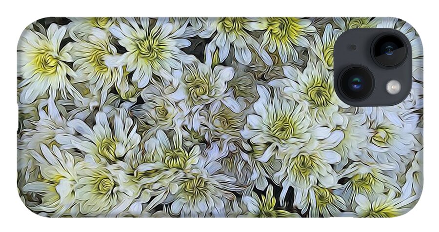 White Mums #1 - Phone Case