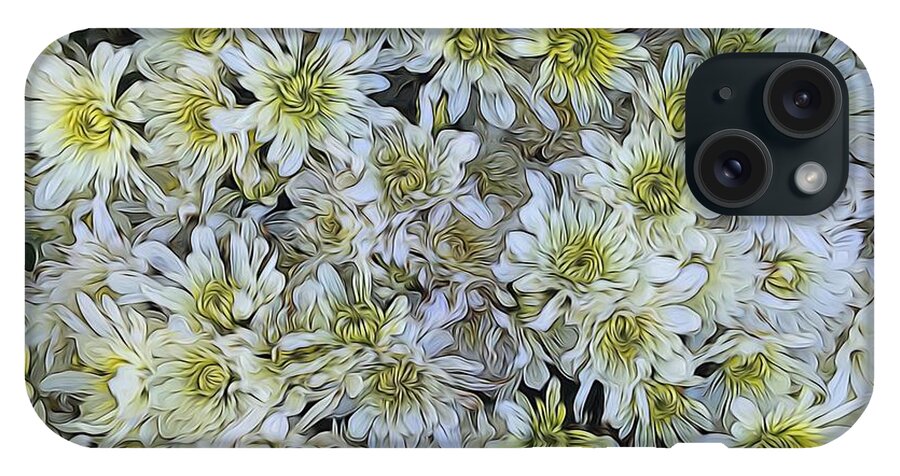 White Mums #1 - Phone Case