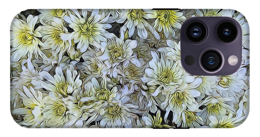 White Mums #1 - Phone Case