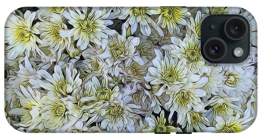 White Mums #1 - Phone Case
