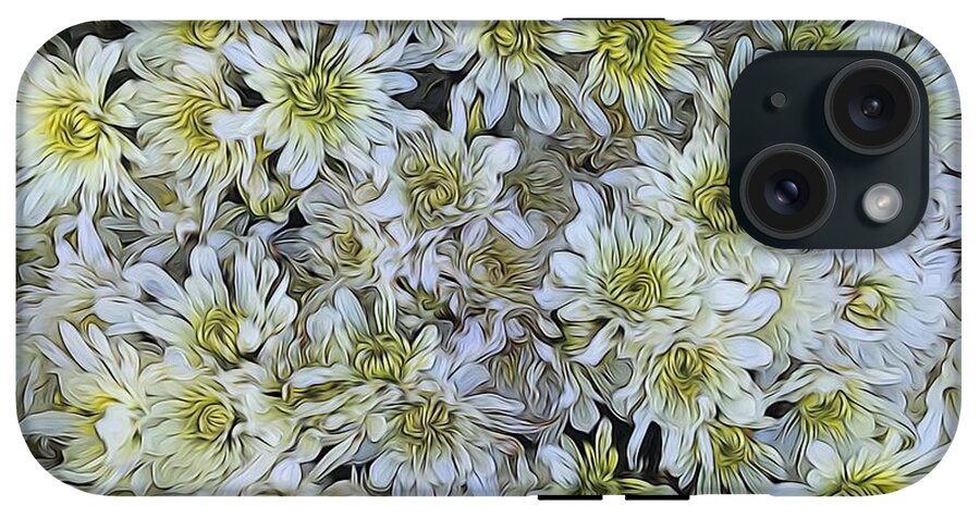 White Mums #1 - Phone Case