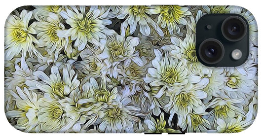 White Mums #1 - Phone Case