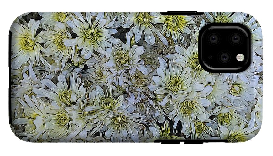 White Mums #1 - Phone Case