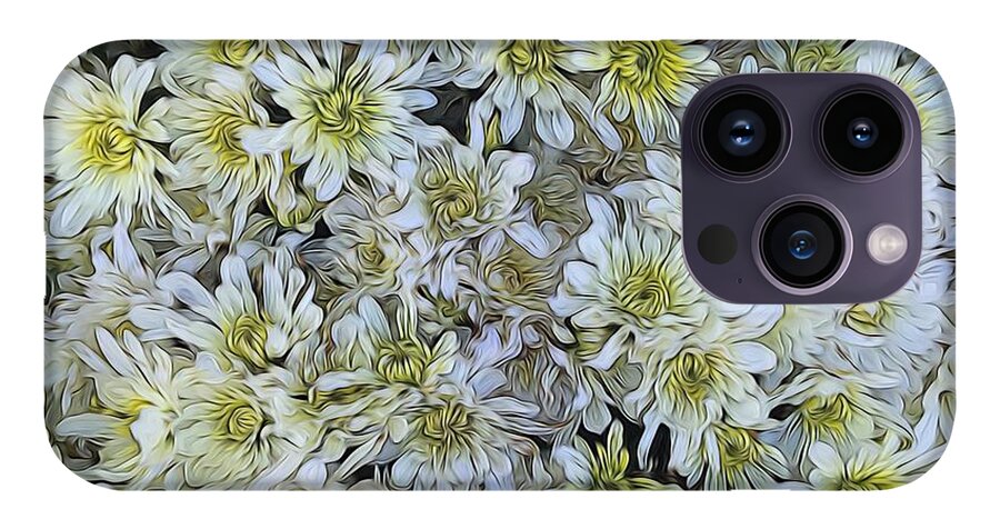 White Mums #1 - Phone Case