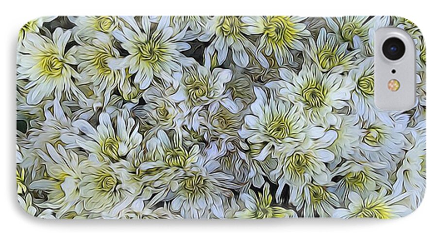 White Mums #1 - Phone Case