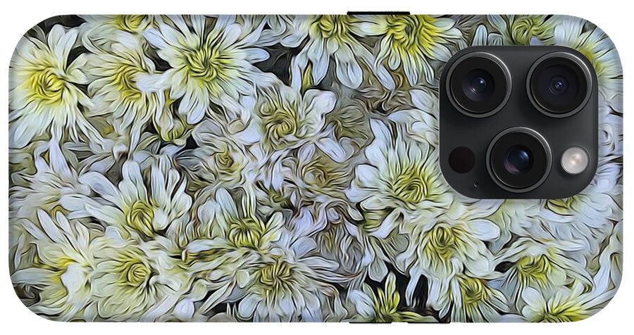 White Mums #1 - Phone Case