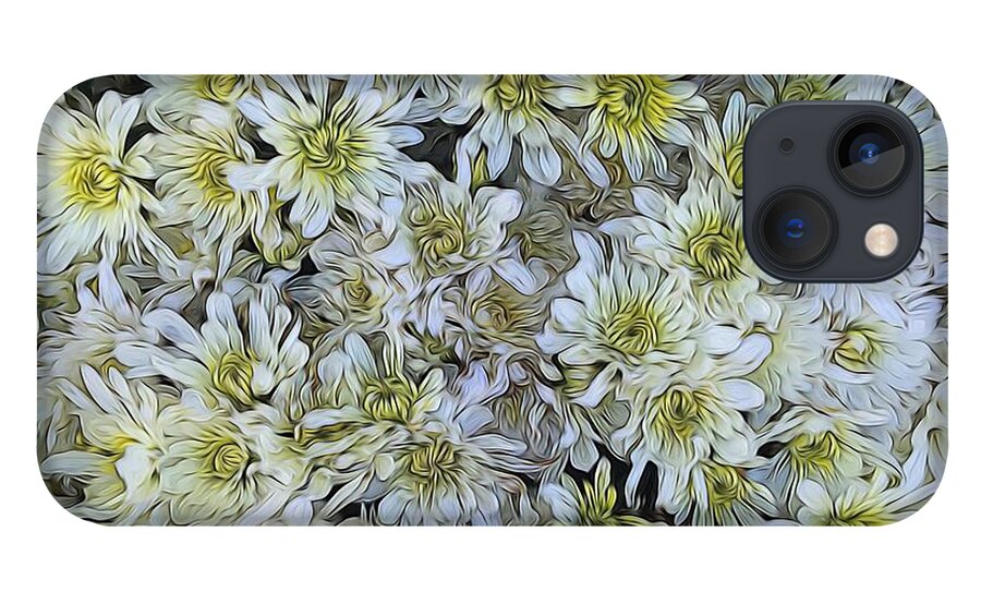 White Mums #1 - Phone Case