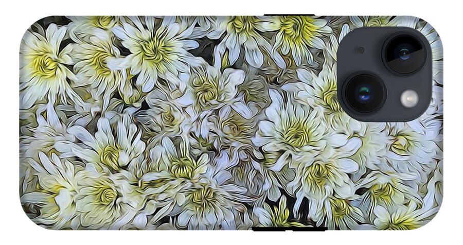 White Mums #1 - Phone Case