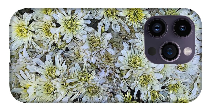 White Mums #1 - Phone Case