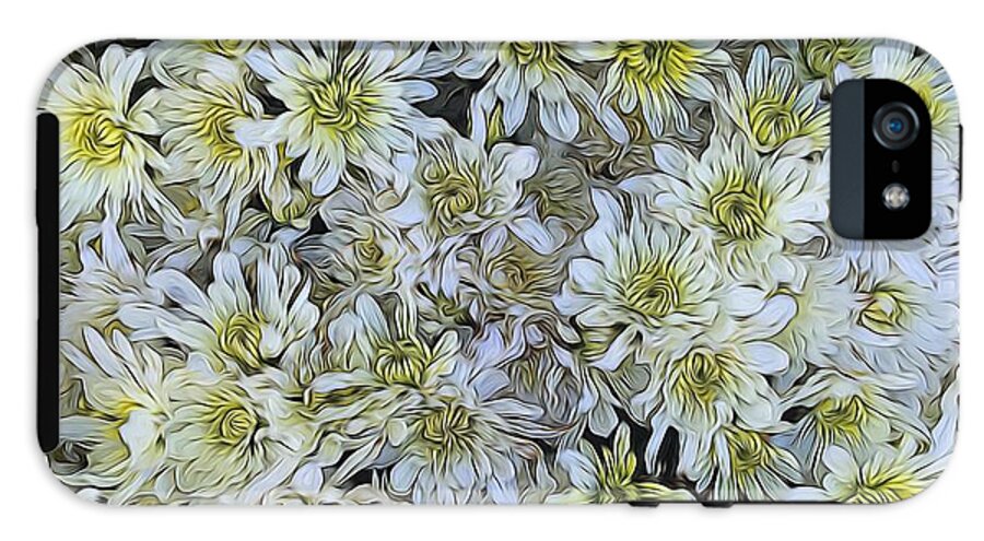 White Mums #1 - Phone Case