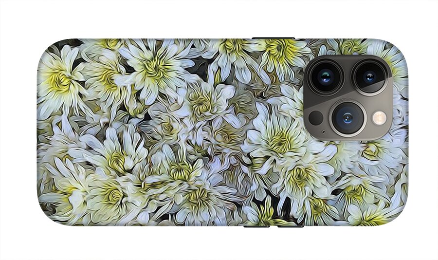 White Mums #1 - Phone Case
