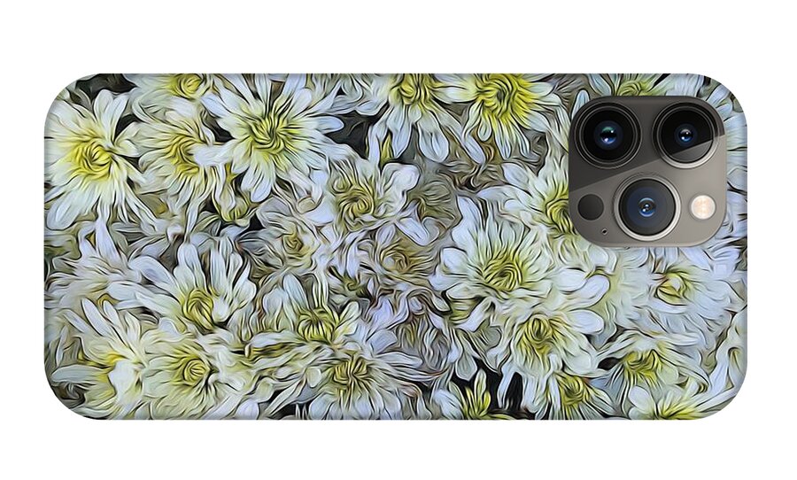 White Mums #1 - Phone Case