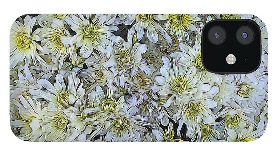 White Mums #1 - Phone Case