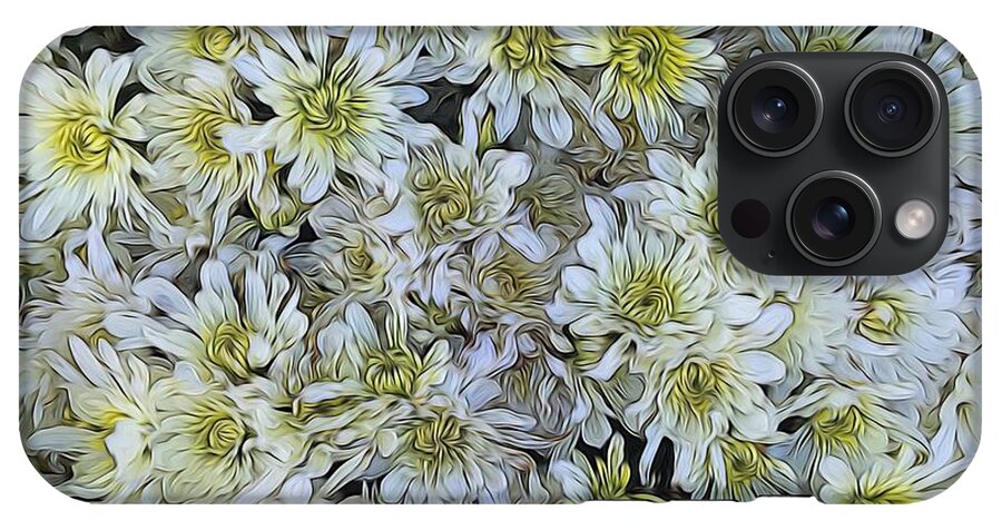 White Mums #1 - Phone Case