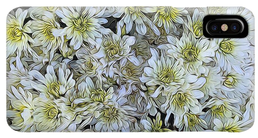 White Mums #1 - Phone Case
