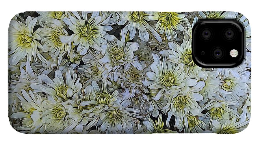 White Mums #1 - Phone Case