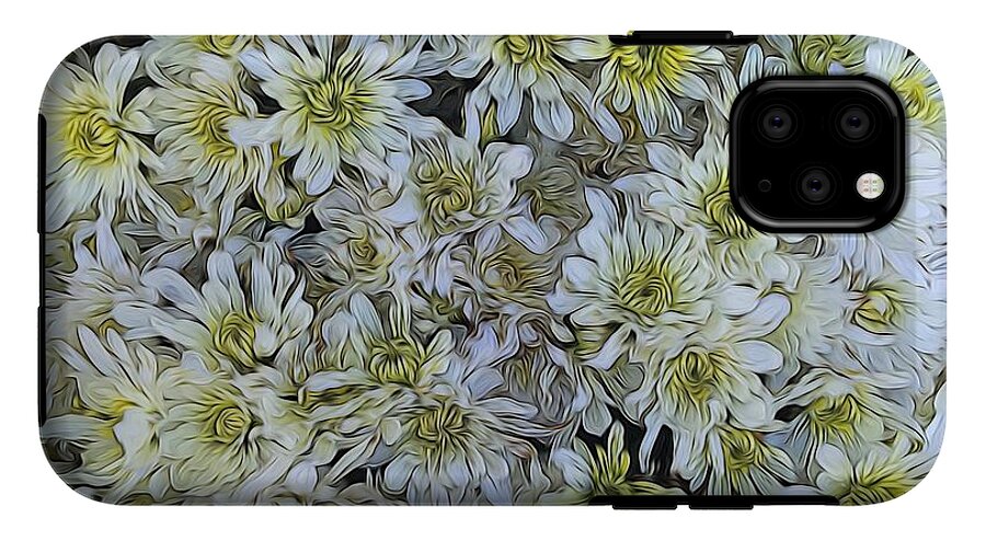 White Mums #1 - Phone Case
