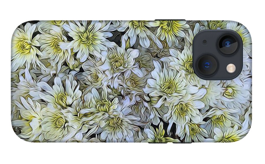 White Mums #1 - Phone Case