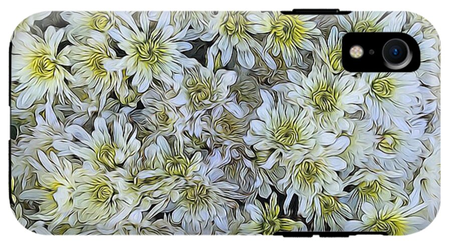 White Mums #1 - Phone Case