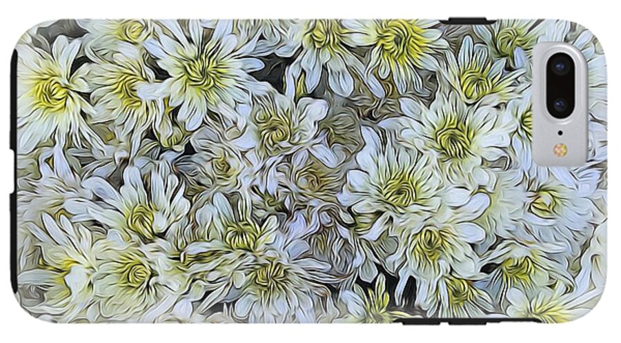 White Mums #1 - Phone Case