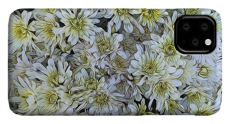 White Mums #1 - Phone Case