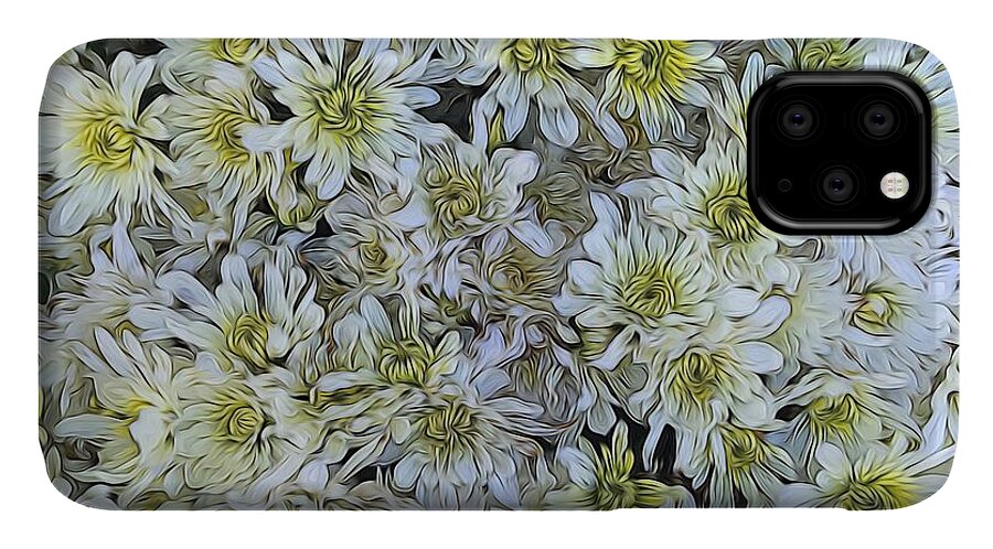White Mums #1 - Phone Case