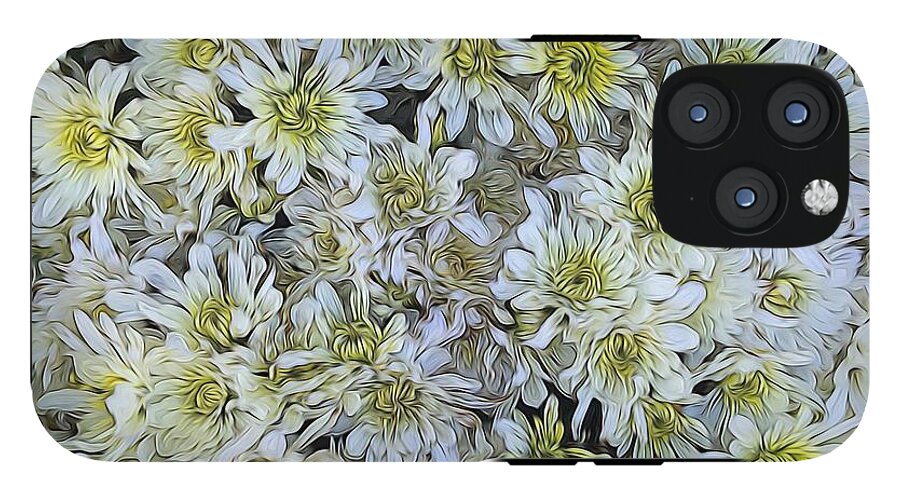 White Mums #1 - Phone Case