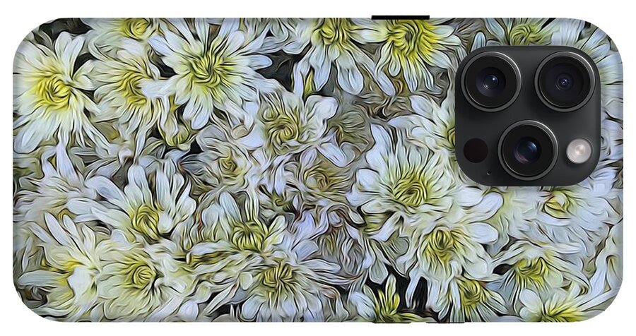 White Mums #1 - Phone Case