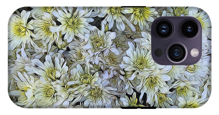 White Mums #1 - Phone Case