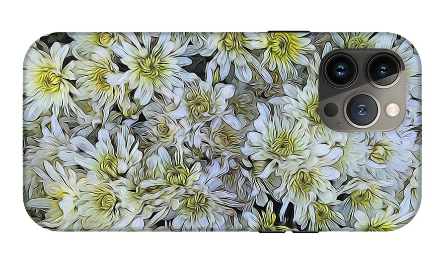 White Mums #1 - Phone Case