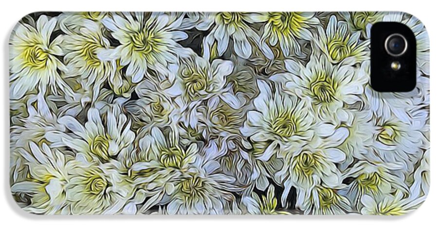 White Mums #1 - Phone Case