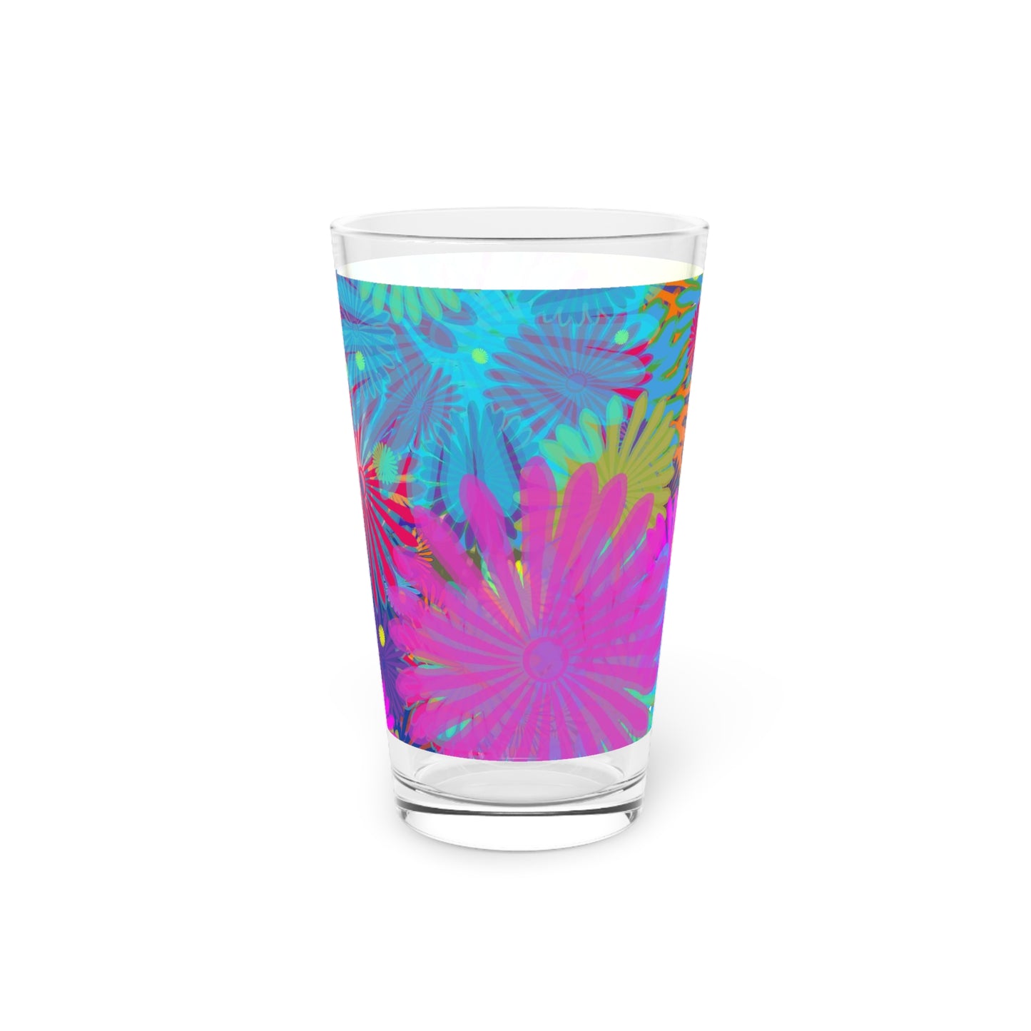 Daisy Festival Pint Glass, 16oz