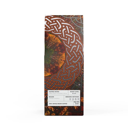 Fall Celtic Knot Party Favor Rock Creek Coffee Blend (Medium Roast)
