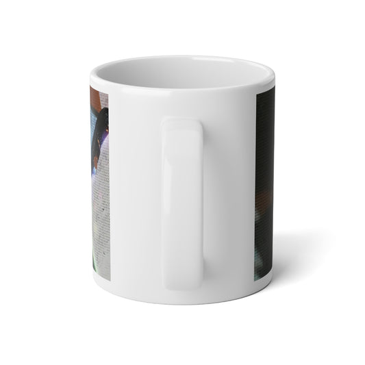 Stay Sparkly Spider Jumbo Mug, 20oz | Coffee Lover's Gift, Unique Art Mug, Fantasy Drinkware, Home Decor for Wizards, Tea and Coffee Time