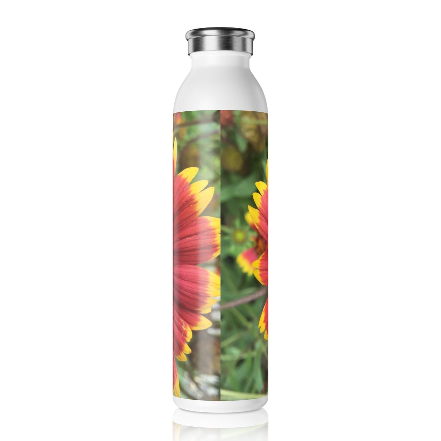 Orange Red Flower Water Bottle - Stylish Reusable Drink Container, Eco-Friendly Water Flask, Perfect Gift for Nature Lovers, Summer [...]