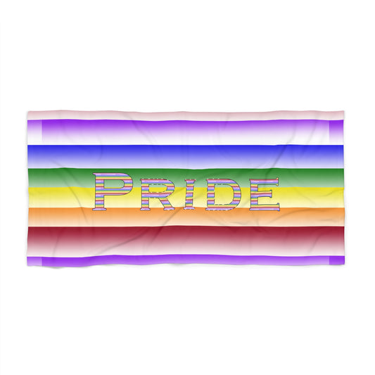 Pride LGBTQ Beach Towel