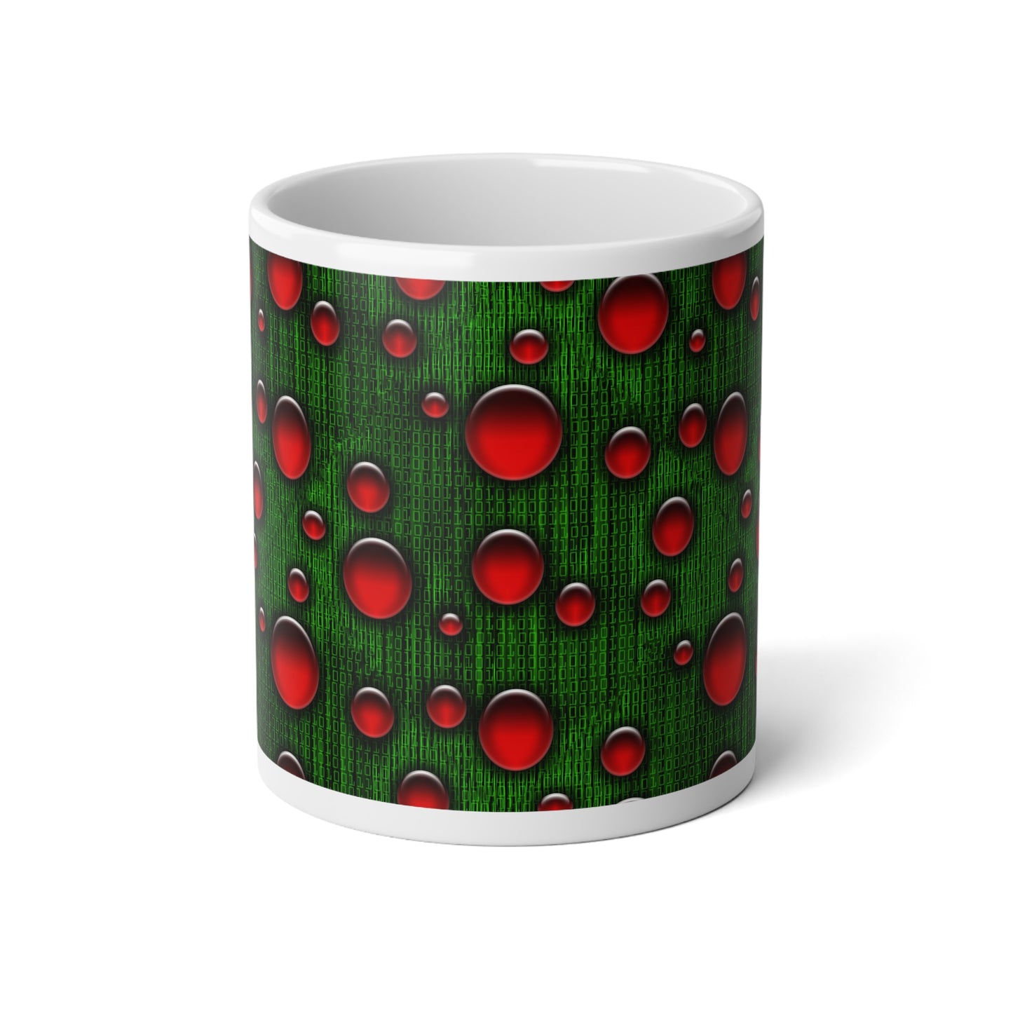 Binary Christmas Jumbo Coffee Mug Perfect for Holiday Cheer