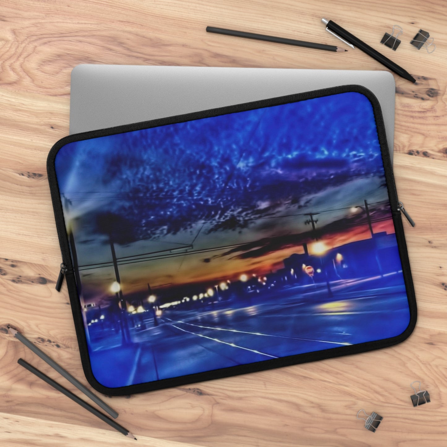 Morning Travel In Kenosha Laptop Sleeve