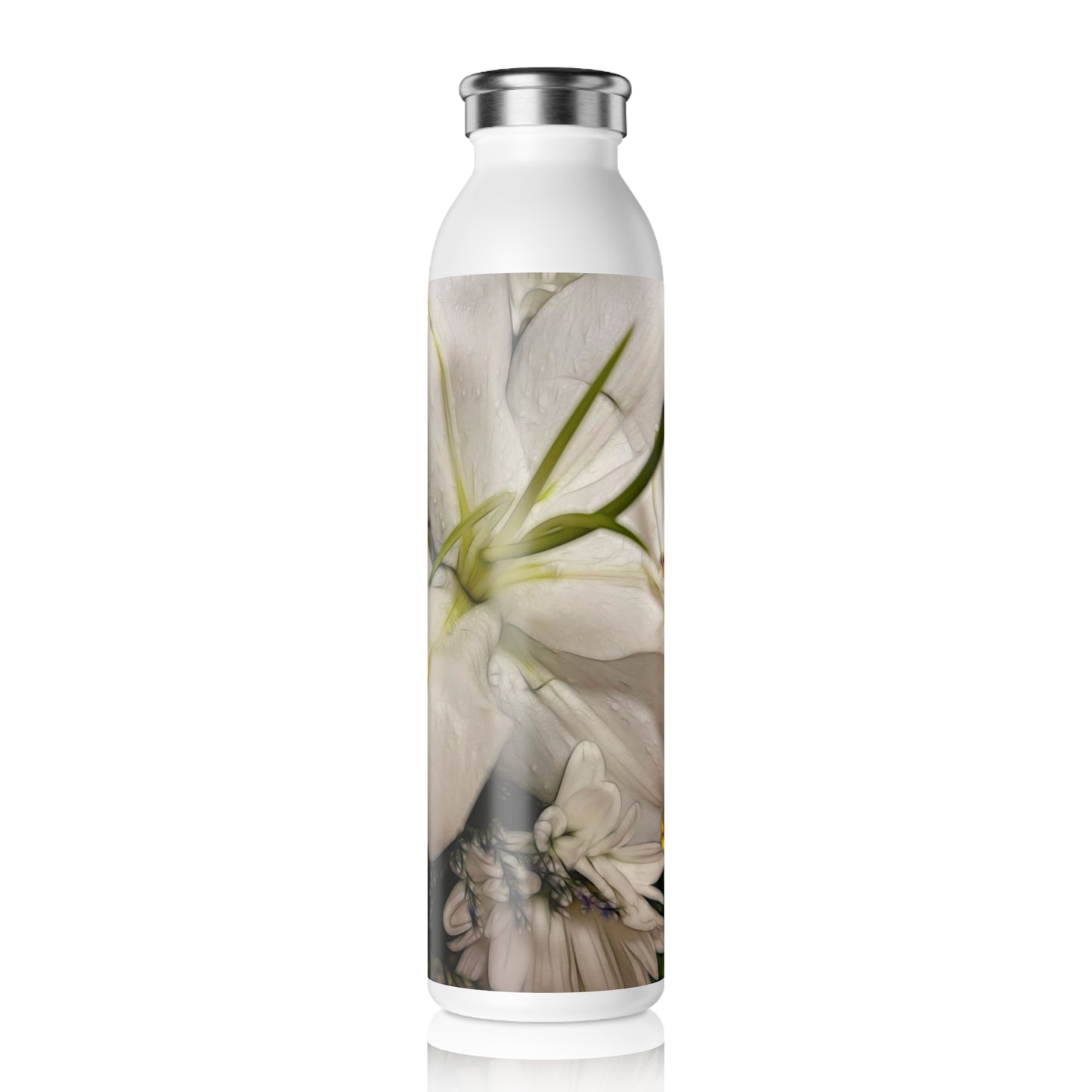 November Flowers 5 Slim Water Bottle - Elegant Hydration for Nature Lovers, Reusable Drink Container, Eco-Friendly Gift, Floral Decor, Spring [...]
