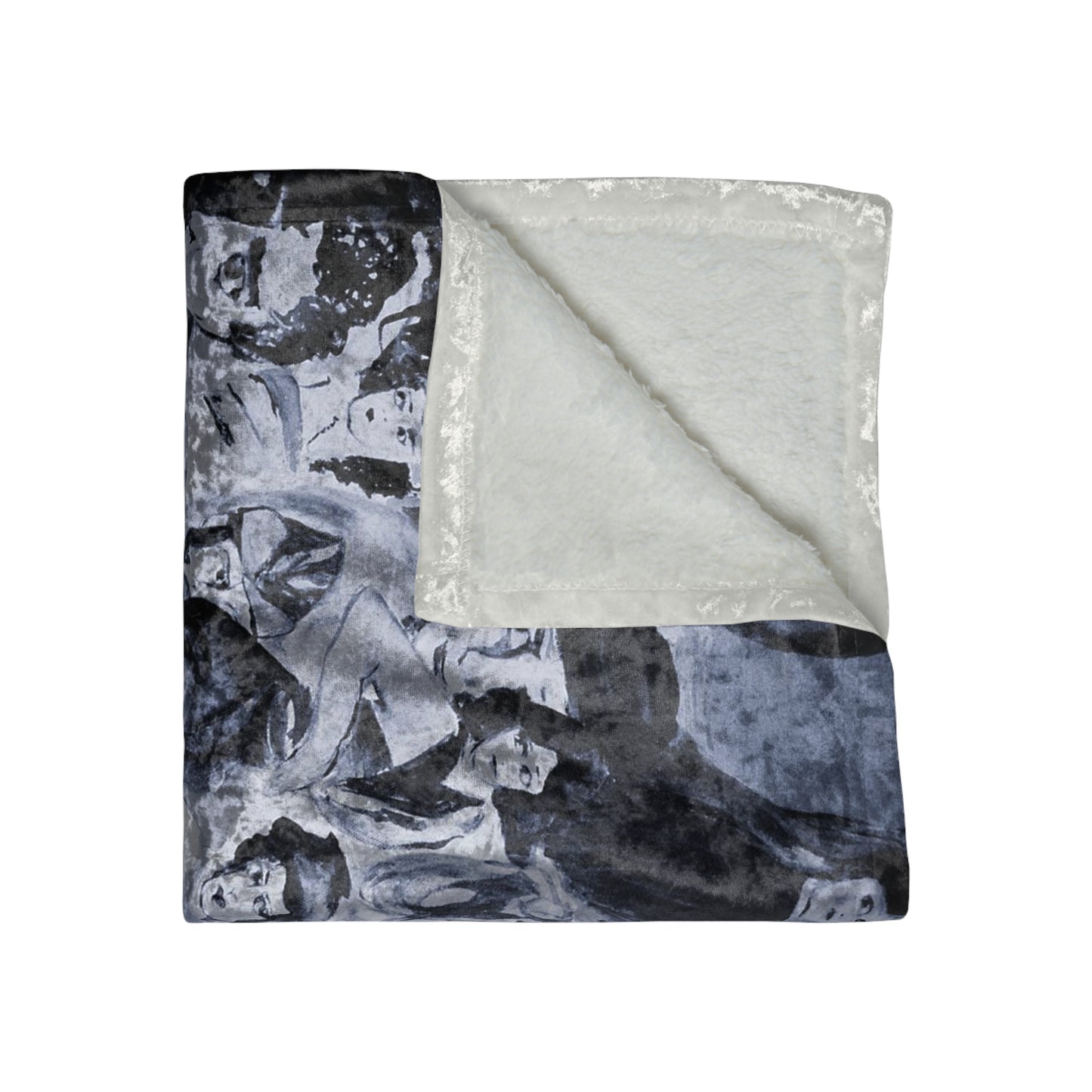 Silents Crushed Velvet Blanket