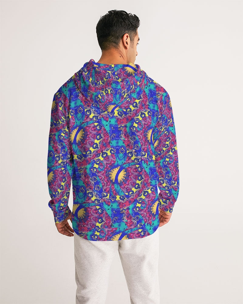 Caribbean Grafitti Men's All-Over Print Hoodie