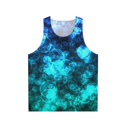 Blue Ocean Bokeh Unisex Tank Top (AOP)