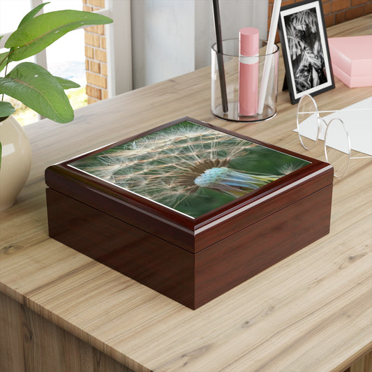Dandelion Wish Jewelry Box