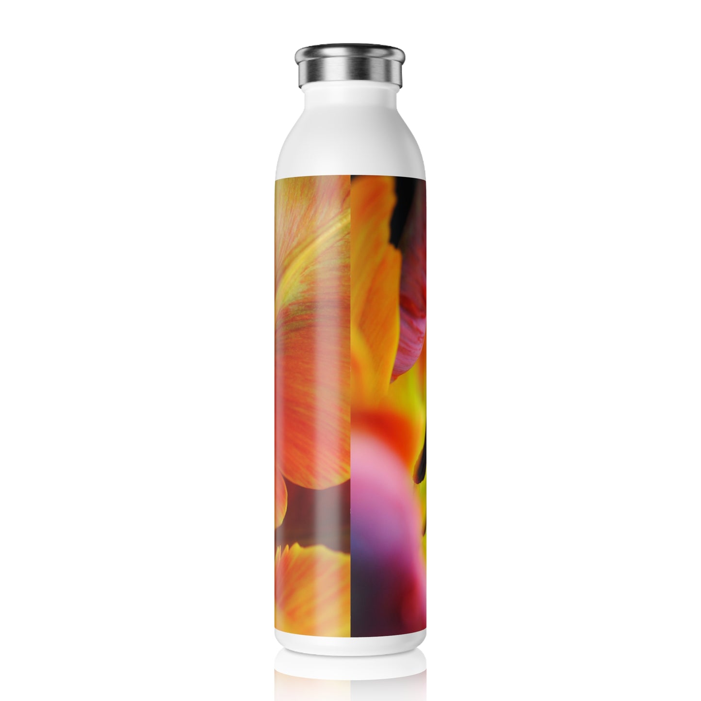 Orange Parrot Tulip Close up Slim Water Bottle | Eco-Friendly Hydration | Unique Gift for Nature Lovers, Fitness Enthusiasts, Travel, Yoga, Outdoor [...]