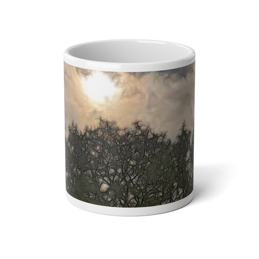 Harvest Moon Over Trees Jumbo Mug, 20oz - Perfect for Coffee Lovers, Gift for Nature Enthusiasts, Ideal for Relaxing Moments, Unique Home [...]