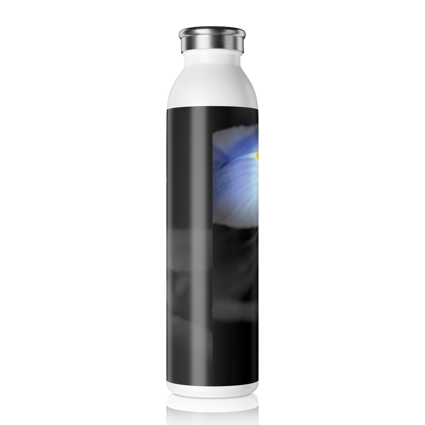 Black and White Iris Floral Slim Water Bottle, Minimalist Hydration Bottle, Black and White Water Bottle, Eco-Friendly Gift, Travel Mug, Stylish [...]