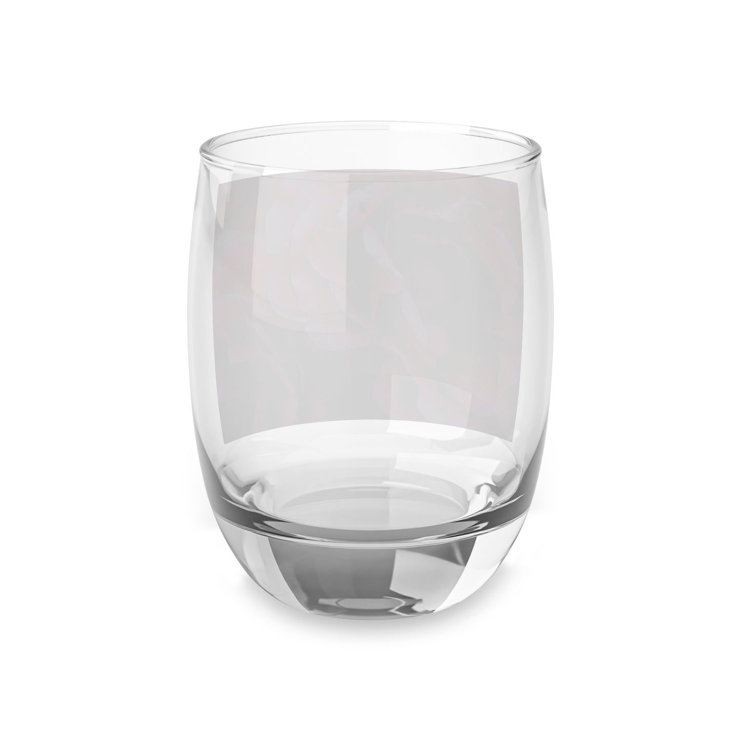 Dark Pink Flowers Whiskey Glass