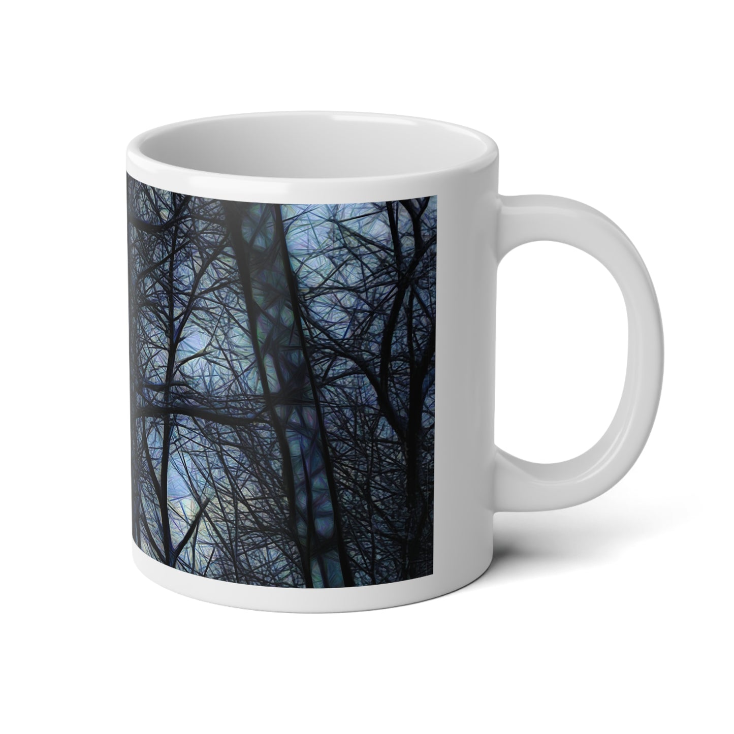 20oz Jumbo Mug – Twilight Icicles Coffee Cup