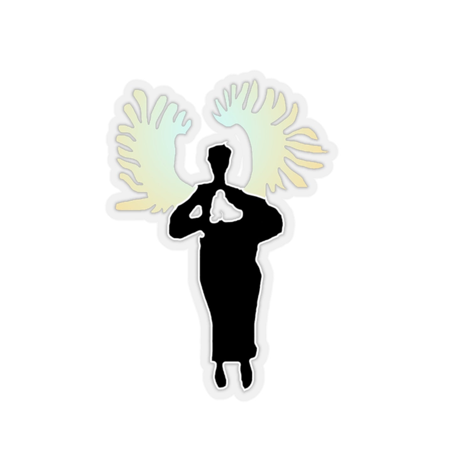 Guardian Angel Kiss-Cut Stickers