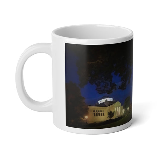 Night at The Library Jumbo Mug, 20oz | Cozy Coffee Cup for Relaxing Evenings, Gift for Nature Lovers, Home Décor Idea, Coffee Lovers